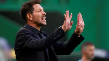 Atletico Madrid'de Covid-19 testi pozitif çıkan Diego Simeone ev karantinasında