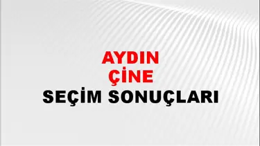 Aydın ÇİNE Seçim Sonuçları - 28 Mayıs 2023 Türkiye Cumhurbaşkanlığı Aydın ÇİNE Seçim Sonucu ve Oy Sonuçları