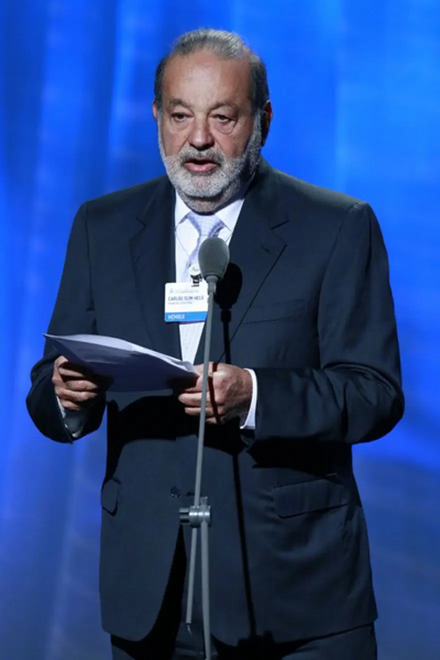 1) Carlos Slim Helu 