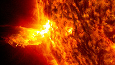 NASA paylaştı: Güneş'te 400 bin kilometrelik ateş kanyonu