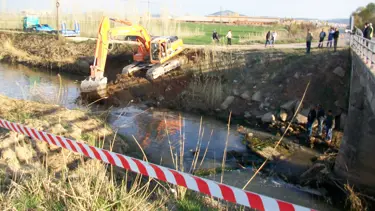 Köprü altında mühimmat bulundu