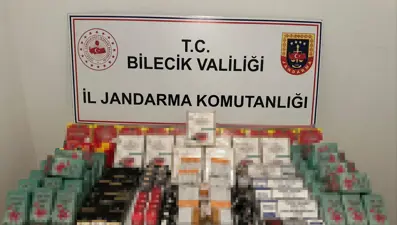 Bilecik’te kaçakçılık operasyonu