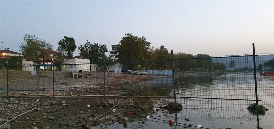 Fransız yönetmen Pascal Guerin İznik Gölü'nde tarihi batık bazilikanın belgeselini çekiyor 2