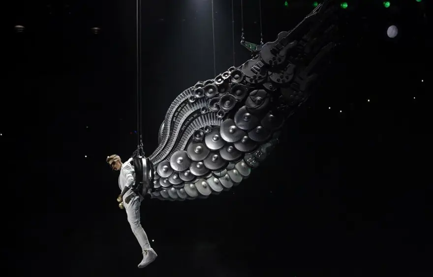 Justin Los Angeles'ı salladı 
