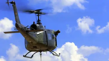 Almanya'da askeri helikopter düştü: 1 ölü