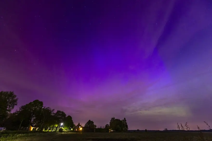 Kuzey Işıkları dünyanın dört bir yanında! Trabzon'dan da görüldü 9 Kuzey Işıkları dünyanın dört bir yanında! Trabzon'dan da görüldü 9