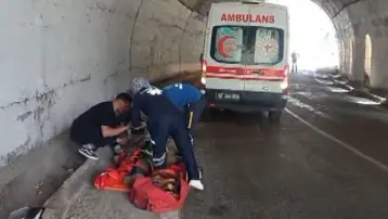 Tunceli'de tünelde kaza: Bir yaralı