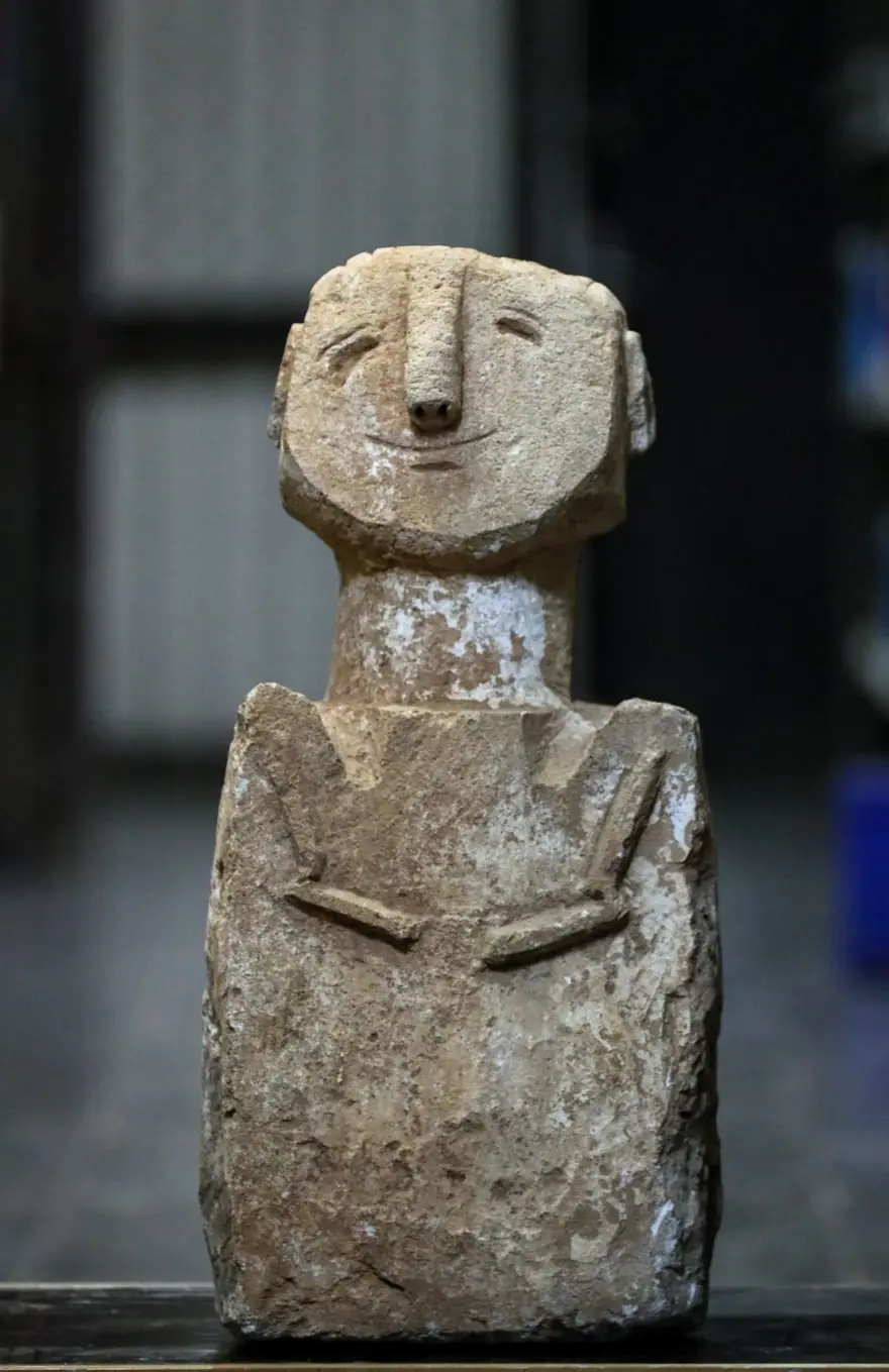 İzmir'de 11 bin 500 yıllık heykel bulundu 4