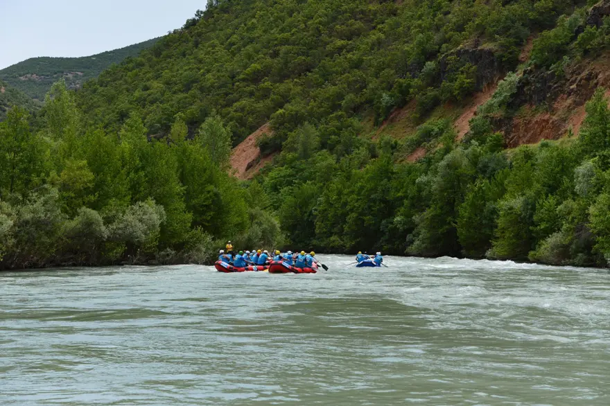Munzur Çayı'nda rafting (Türkiye'de bir ilk) 6