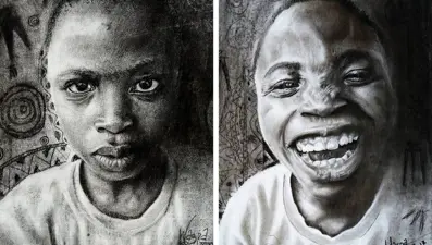 11 yaşındaki ressamın hiperrealist resimleri