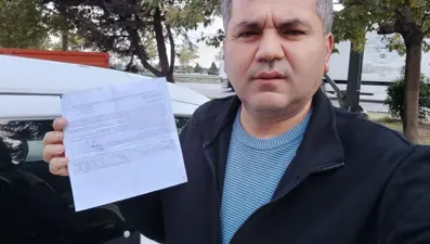 Hiç gitmediği İstanbul’dan HGS cezası geldi