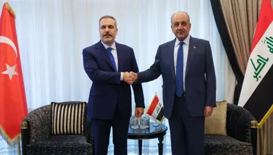 Dışişleri Bakanı Hakan Fidan, Irak Savunma Bakanı Abbasi ile görüştü