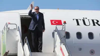 Cumhurbaşkanı Erdoğan, Kazakistan’a gitti