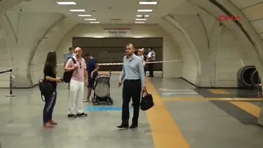 Ayrılıkçeşmesi metro istasyonunda şüpheli paket alarmı