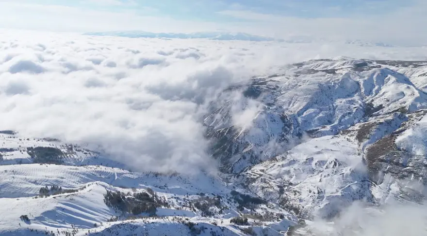 Batıda bahar doğuda zemheri soğukları! Termometreler eksi 23,8 dereceyi gösterdi 1