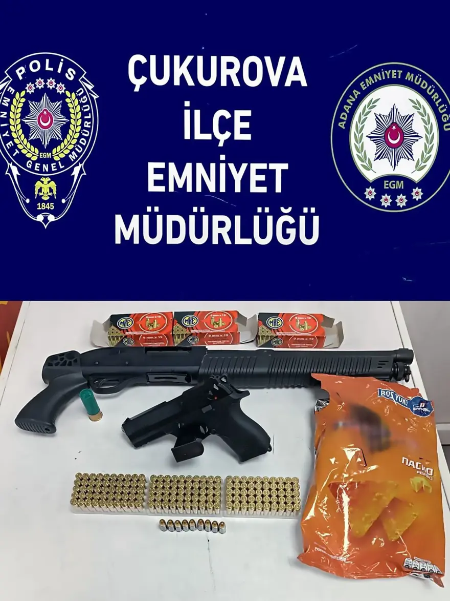 Tekel bayisinde cipsten silah çıktı 