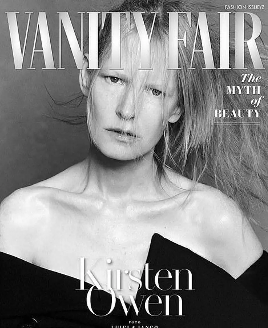 Bir dönemin en ünlü süper modelleri dergi kapağında 17