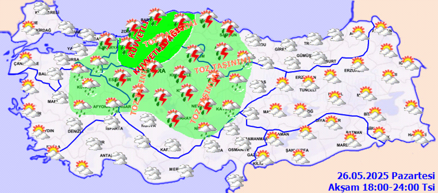 Yağmur geri döndü; bu üç güne dikkat! Su baskını tehlikesi var 6