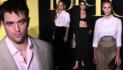 Paris Moda Haftası'ndaki Dior defilesinde ünlüler geçidi