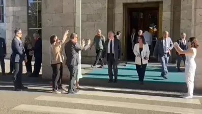 TBMM Başkanı Kurtulmuş, grup başkanları ve grup başkanvekilleriyle görüştü