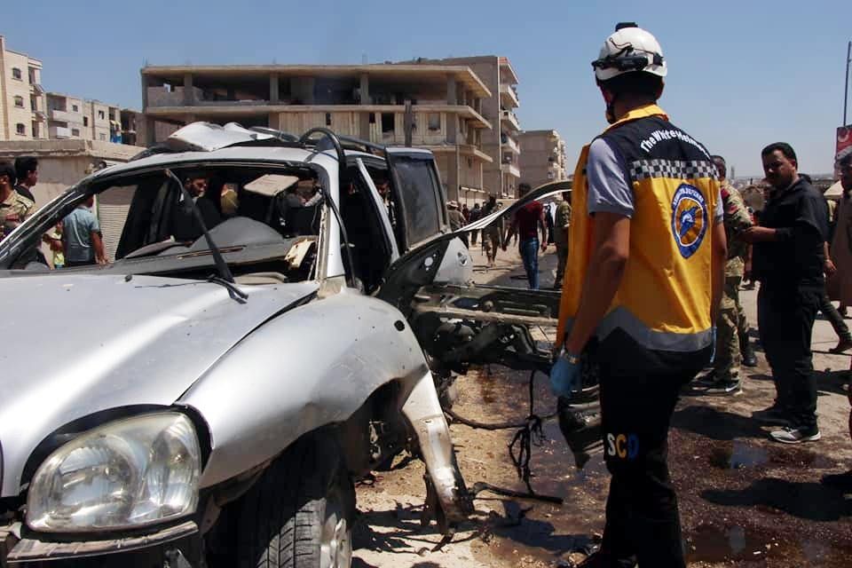 Afrin'de bombalı saldırı: 9 yaralı