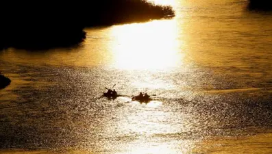 Meriç Nehri'nde gün batımı yolculuğu