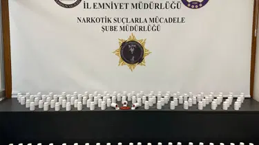 Samsun'da 10 bin 230 sentetik ecza hapı ele geçirildi