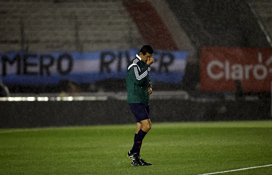 Arjantin - Brezilya maçına yağmur engeli 5