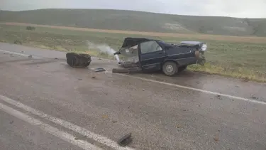 Ankara'da TIR'la otomobil çarpıştı: 1 ölü