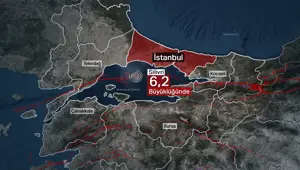 SON DAKİKA: İstanbul'da 6,2 büyüklüğünde deprem: İstanbul beşik gibi sallanıyor