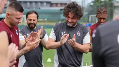 Trabzonspor’da Zubkov’a sürpriz kutlama