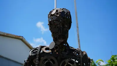 Hurdanın sanata dönüşümü: 3 aylık sürede tamamlandı