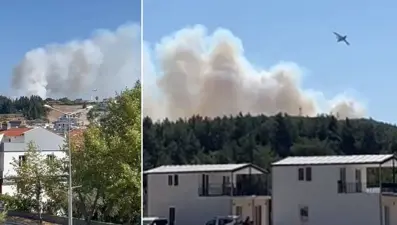 İzmir Urla ve Aliağa'da orman yangınları kontrol altında