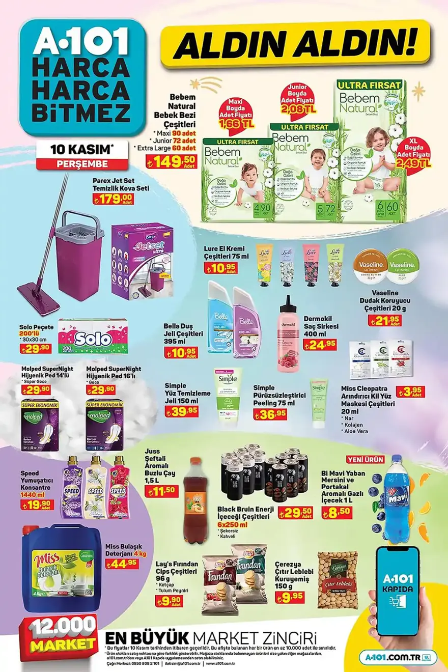 A101 market yeni indirimli aktüel ürünler kataloğu (5-11 Kasım A101 markette bu haftanın indirimli ürünleri ) 11