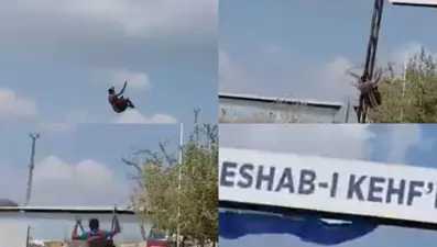 Mersin'de iki ayrı paraşüt kazası: Biri direğe takıldı, diğeri denize düştü