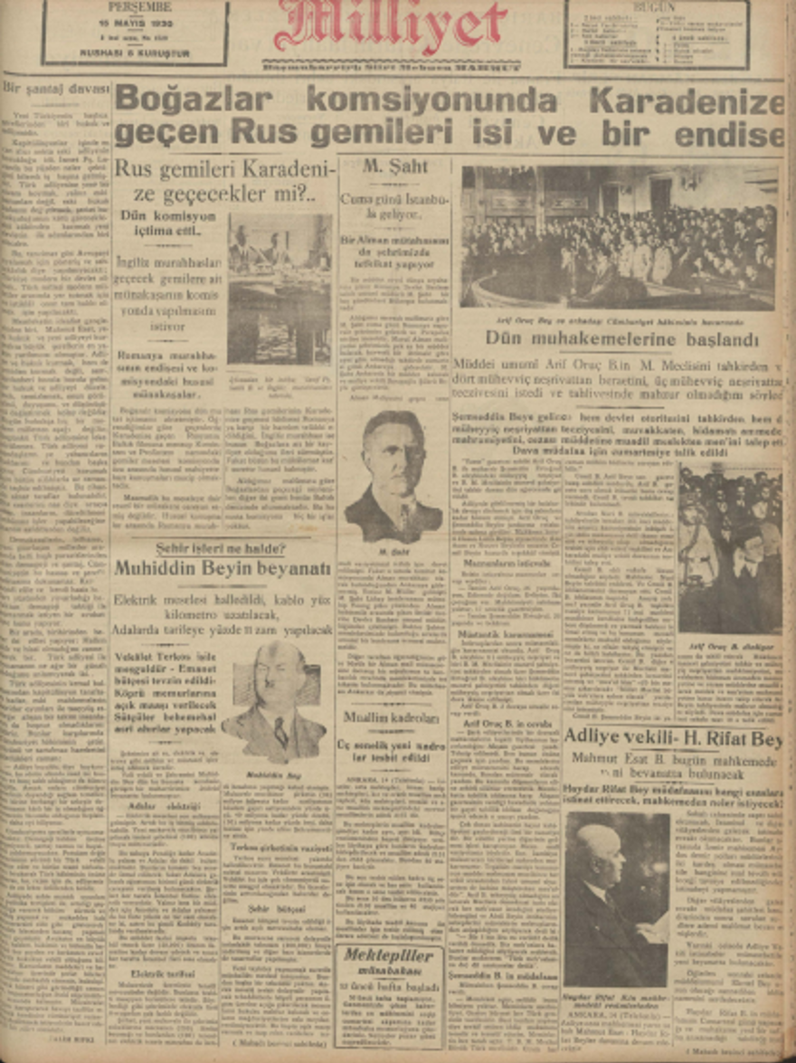Tarihte bugünün gazete manşetleri (15 Mayıs) 24