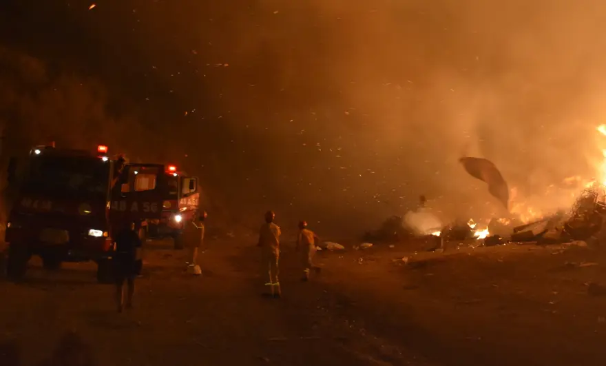 Bodrum’da korkutan yangın 4