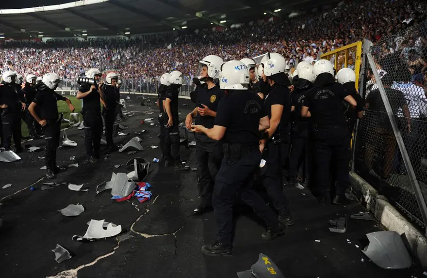 Kupa finalinde üst düzey güvenlik 12