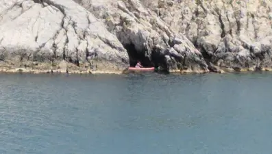 Sahil Güvenlik ekiplerini alarma geçiren Rus