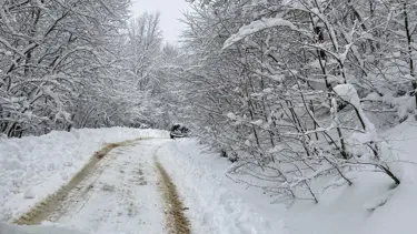 Amasya’da kar yağışı: 107 köy yolu kapandı