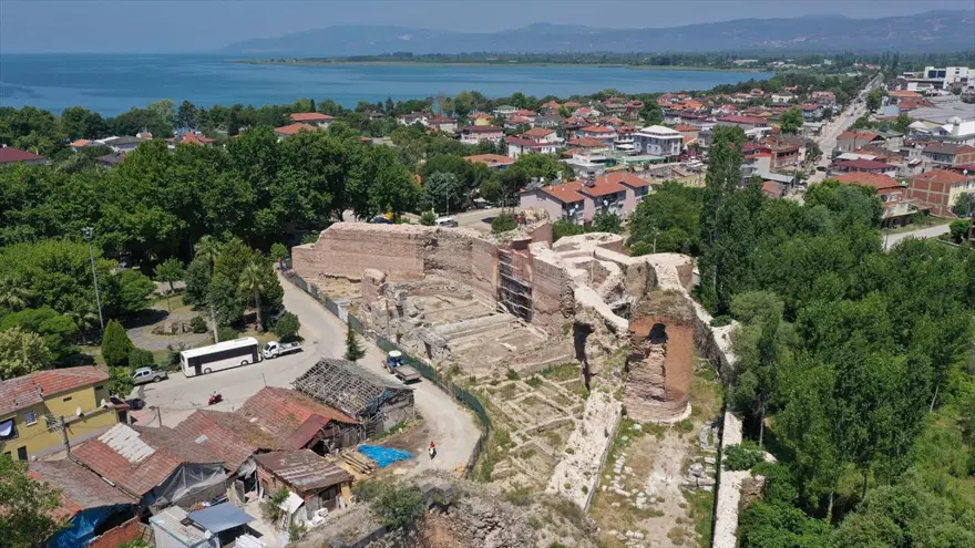 İznik'te 2 bin yıllık İstanbul Kapısı eski ihtişamına kavuşuyor 4