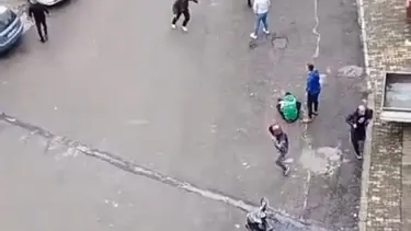 İstanbul'da meydan savaşı gibi kavga