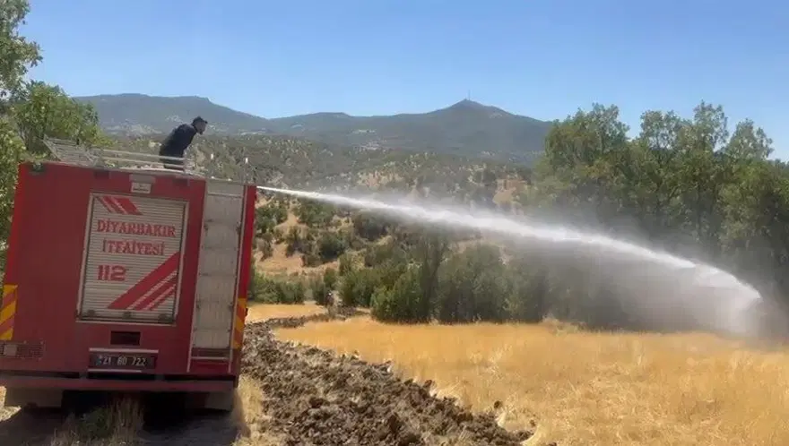Diyarbakır'da dört noktada yangın: Müdahale sürüyor 2