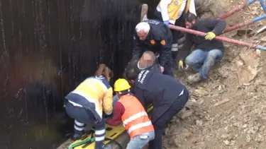 Başkentte inşaatta göçük