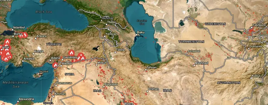 Türkiye yangın haritası 3 Temmuz: Hangi illerde yangın devam ediyor? 2 Türkiye yangın haritası 3 Temmuz: Hangi illerde yangın devam ediyor? 2