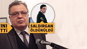 Rusya'nın Ankara Büyükelçisi Andrey Karlov bir çevik kuvvet polisi tarafından öldürüldü Rusya'nın Ankara Büyükelçisi Andrey Karlov bir çevik kuvvet polisi tarafından öldürüldü