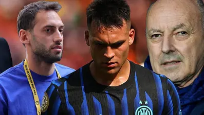 Inter'de krizin adı Hakan Çalhanoğlu: Lautaro "Hemen gitsin" dedi, başkan devreye girdi