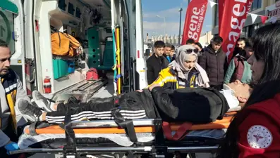 Konya'da trafik kazası: 2 yaralı