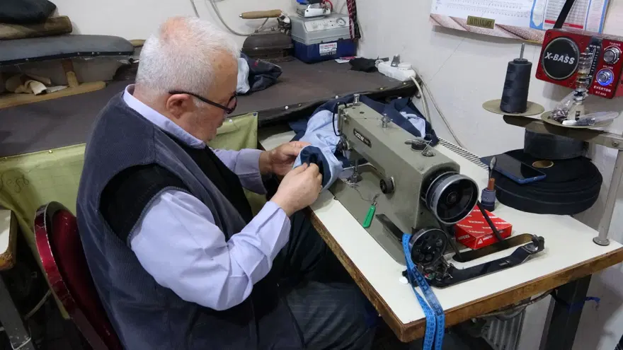 Terzilerde bayram öncesi tamir yoğunluğu 