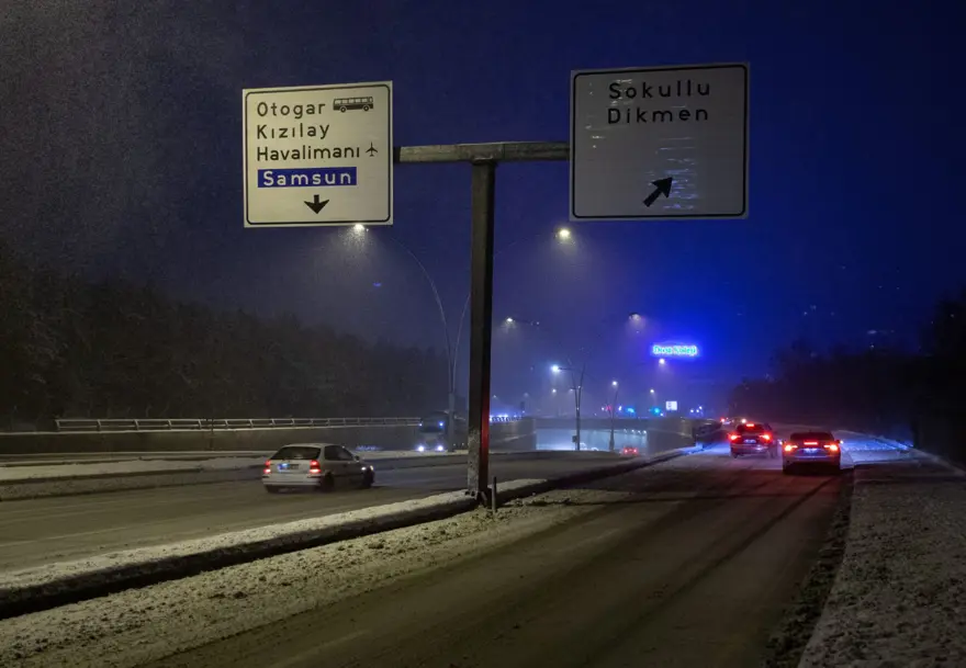 Ankara beyaza büründü, sırada İstanbul var 33 Ankara beyaza büründü, sırada İstanbul var 33